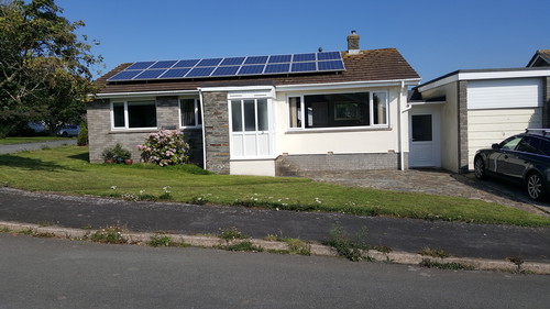 Existing front elevation